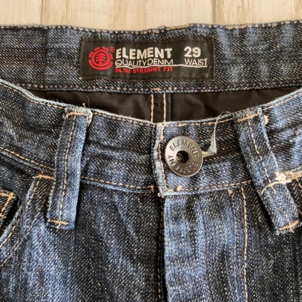 Element Ragged Hem Jeans - Picture 6 of 8